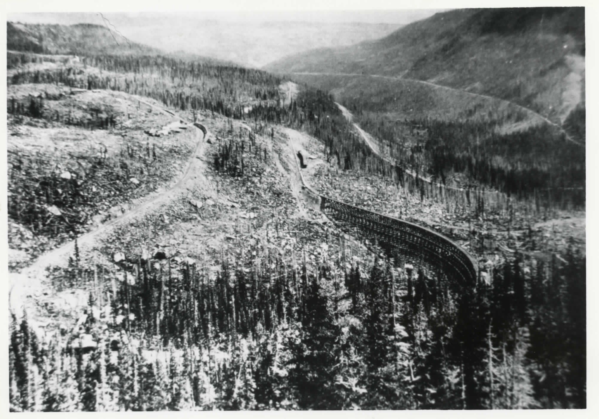 Historic photo of Ten Mile Canyon